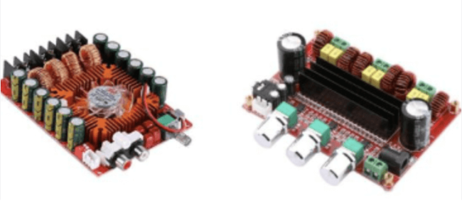 TDA7498E vs. TPA3116D2 TDA7498E vs. TPA3116D2